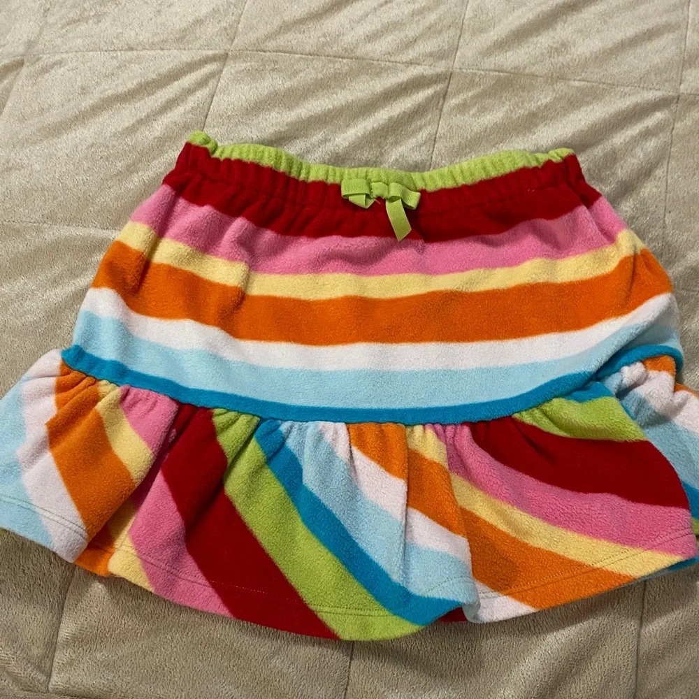 2011 Gymboree Multicolor rainbow Striped Skirt